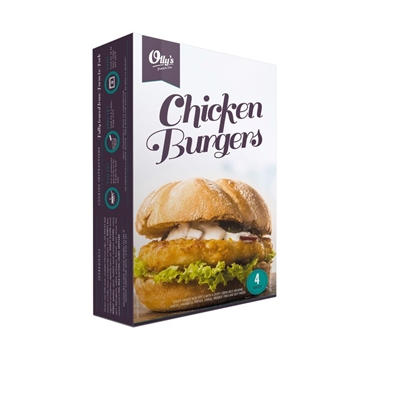 Picture of OLLYS CHICKEN BURGERS X4